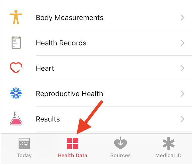چگونه در برنامه Health آی‌فون داده‌ها را به صفحه Today اضافه کنیم؟