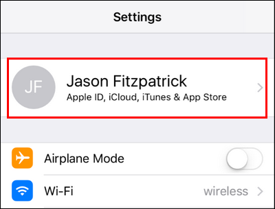 مدیریت دستگاه های متصل به اپل آیدی از طریق آیفون